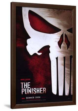 Punisher custom wood sign poster
